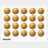 Rond Sticker Comfort My People (Feuille)
