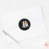 Rond Sticker Compion Love (Enveloppe)