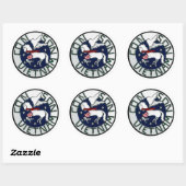 Rond Sticker Con Son (Feuille)