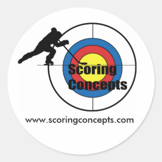 Rond Sticker Concepts de notation
