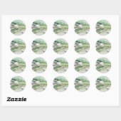 Rond Sticker Confort Vert (Feuille)