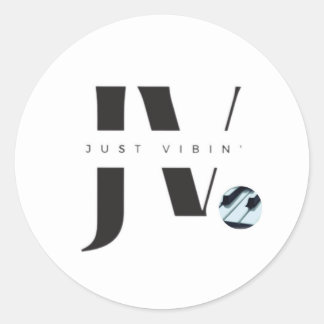 Rond Sticker contemporain de Vibin