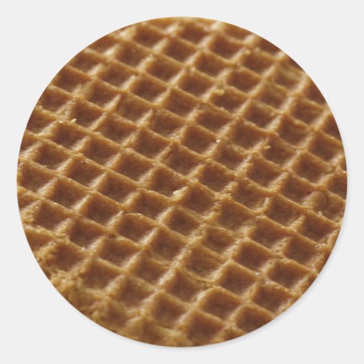 Rond Sticker Cookie Pizzelle (Devant)