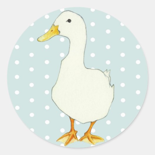 Rond Sticker Cool canard (Devant)
