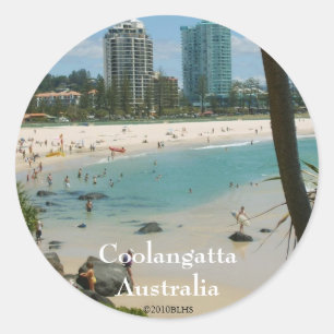Rond Sticker Coolangatta