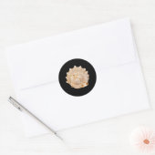 Rond Sticker Coquille (Enveloppe)