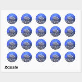 Rond Sticker Coral Reef (Feuille)