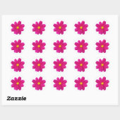 Rond Sticker Cosmos (Feuille)