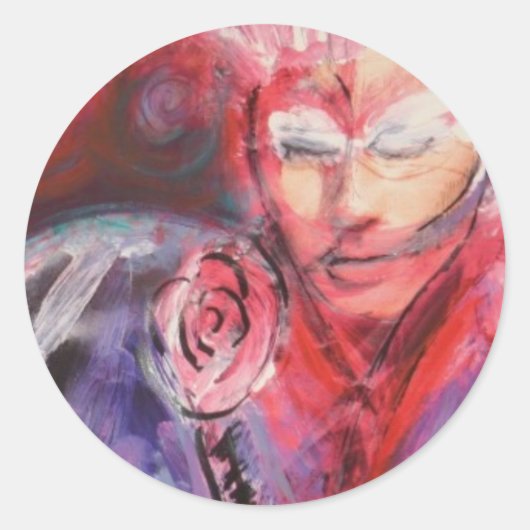 Rond Sticker couleur (Devant)