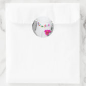 Rond Sticker couleur de vie (Sac)