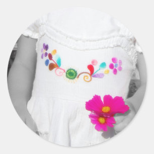 Rond Sticker couleur de vie