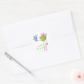 Rond Sticker Critter Cedric (Enveloppe)