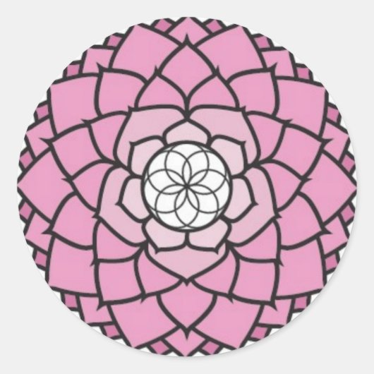 Rond Sticker Crown Chakra (Devant)