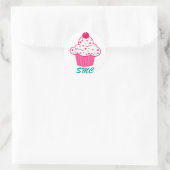 Rond Sticker Cupcake - SRF (Sac)
