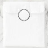 Rond Sticker Damask (Sac)