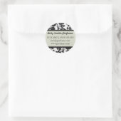Rond Sticker Damask (Sac)