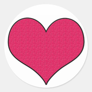 Rond Sticker d'amour