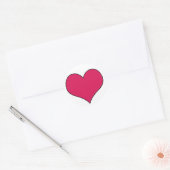 Rond Sticker d'amour (Enveloppe)