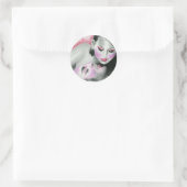 Rond Sticker d'amour d'une sirène (Sac)