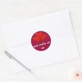 Rond Sticker d'anniversaire hébreu (Enveloppe)