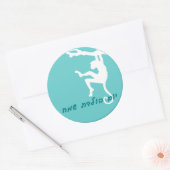 Rond Sticker d'anniversaire hébreu (Enveloppe)
