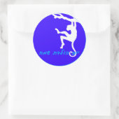Rond Sticker d'anniversaire hébreu (Sac)