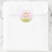 Rond Sticker d'anniversaire Princess Pretty Royal Carri (Sac)