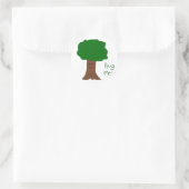 Rond Sticker d'arbre Hug Me (Sac)