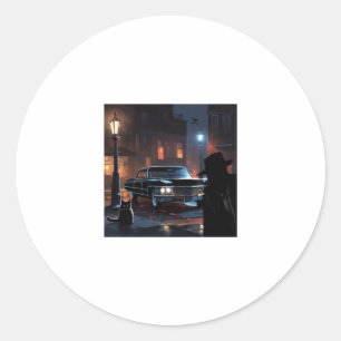 Rond Sticker Dark District