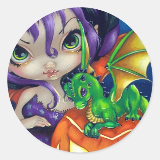 Rond Sticker "Darling Dragonling II" (Devant)