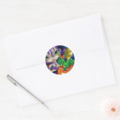 Rond Sticker "Darling Dragonling II" (Enveloppe)