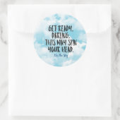 Rond Sticker Darling Ready (Sac)