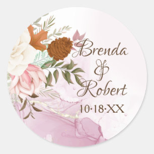 Rond Sticker d'automne