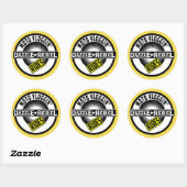 Rond Sticker Dazzle Rebel Rides (Feuille)