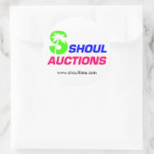 Rond Sticker de 3 pouces, feuille de 6 (Sac)