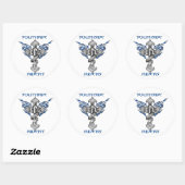 Rond Sticker de 3 pouces Southside Riders (Feuille)