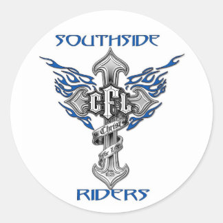 Rond Sticker de 3 pouces Southside Riders