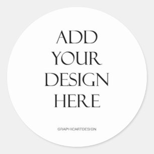 Rond Sticker de balise préférée 1,5 po x 1,5 po ou 3 po