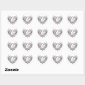Rond Sticker de baseball (Feuille)
