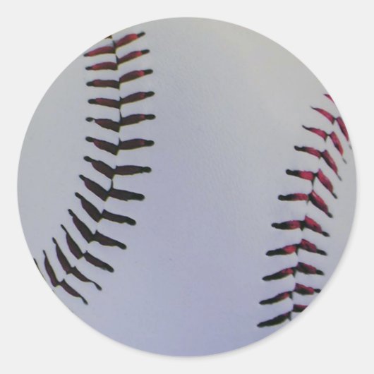 Rond Sticker de baseball (Devant)
