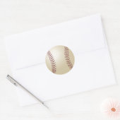 Rond Sticker de baseball (Enveloppe)