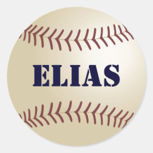 Rond Sticker de baseball Elias / Sceau
