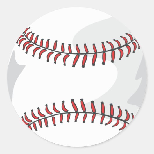 Rond Sticker de baseball par SRF (Devant)