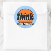 Rond Sticker de bonnes pensées (Sac)