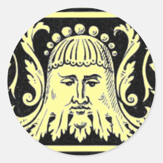 Rond Sticker de bordure (Devant)
