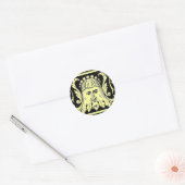 Rond Sticker de bordure (Enveloppe)