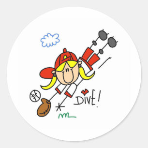 Rond Sticker de capture de plongée