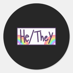 Rond Sticker de carte Hethey Pronounours