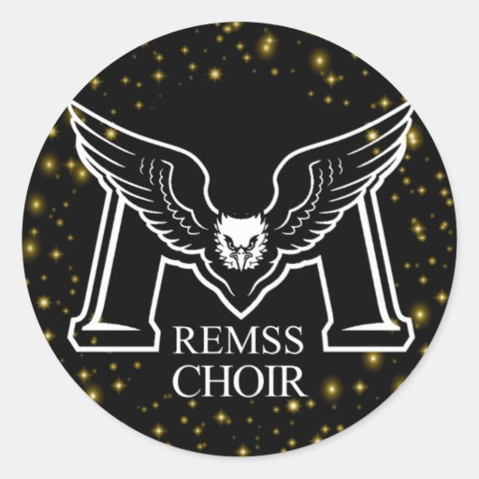 Rond Sticker de chorale REMSS (Devant)