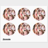 Rond Sticker de collection Kalogeras dimanche (Feuille)